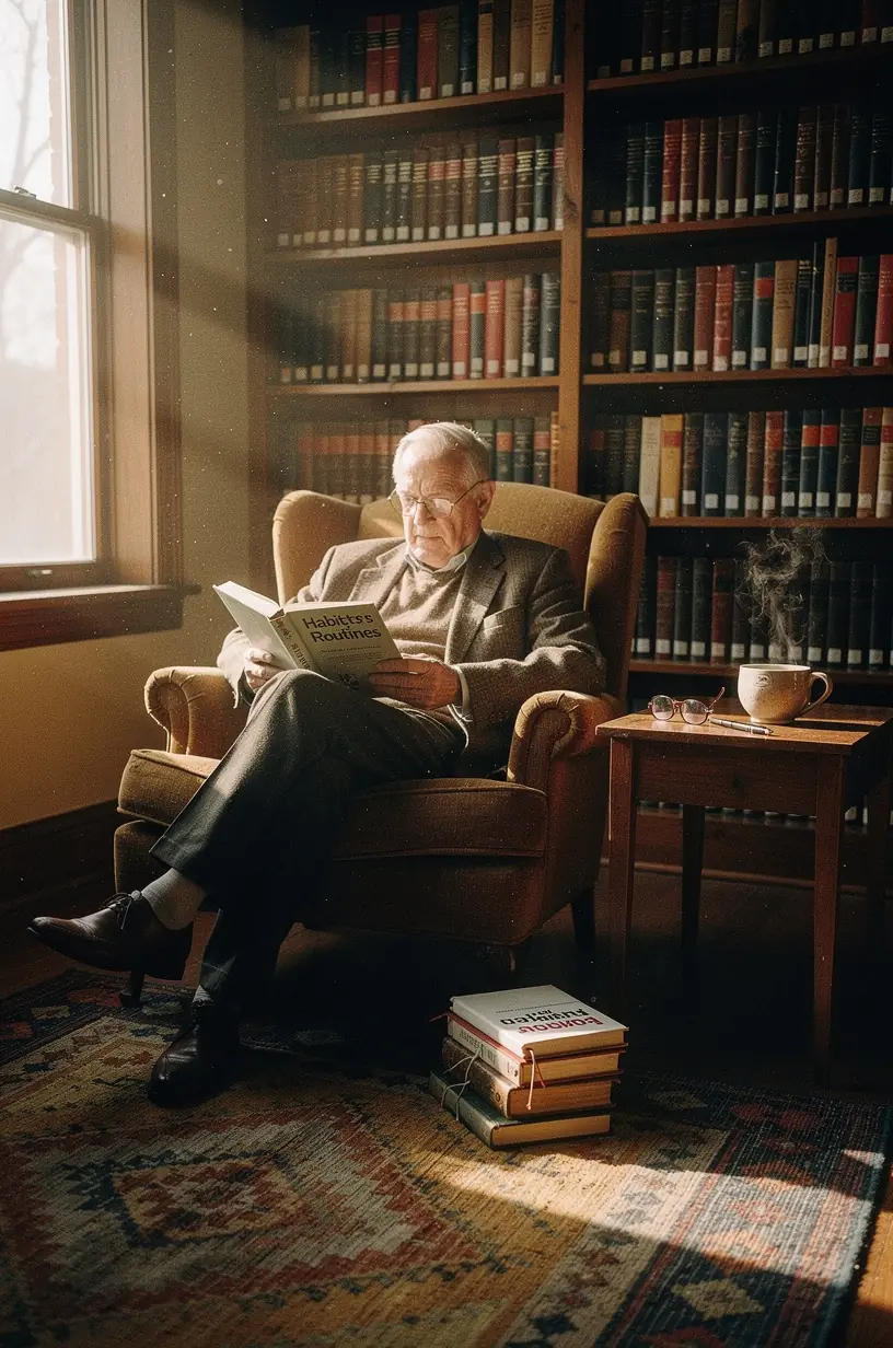 Person nurturing a growth mindset through reflection